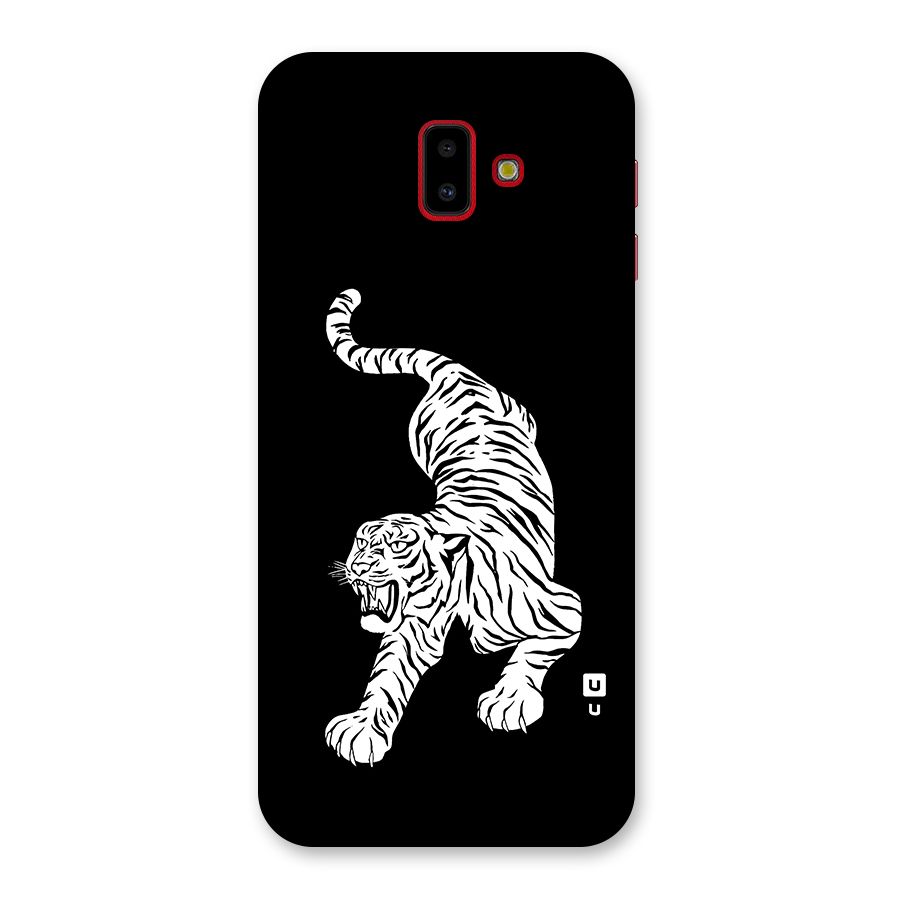 Bengal Tiger Stencil Art Back Case for Galaxy J6 Plus
