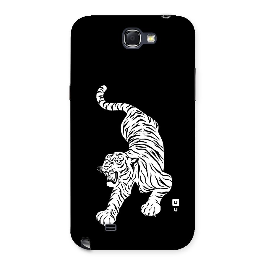 Bengal Tiger Stencil Art Back Case for Galaxy Note 2