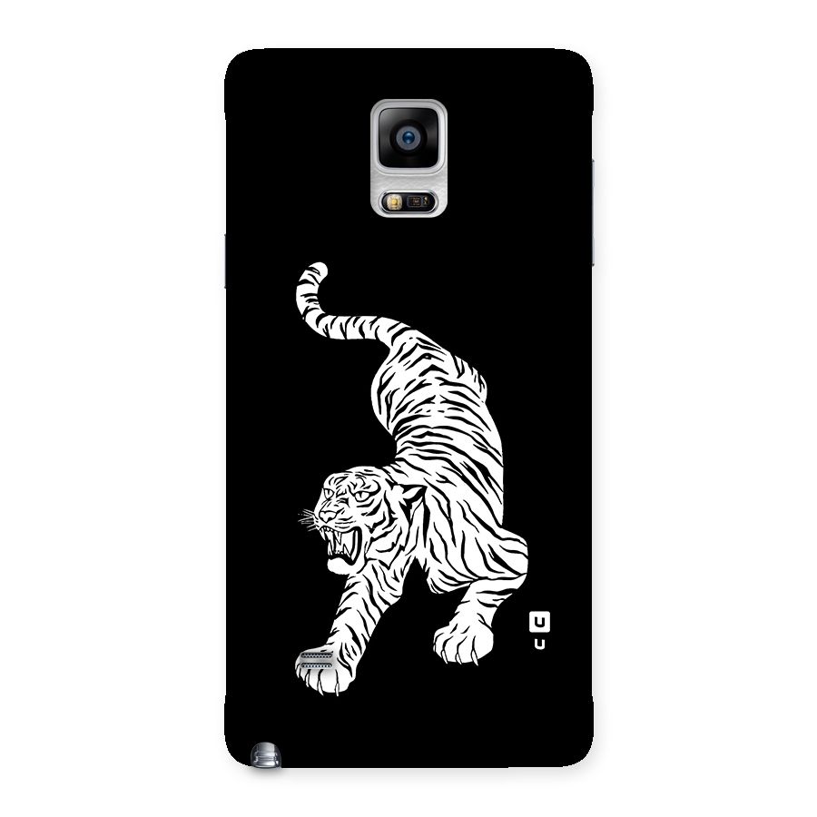 Bengal Tiger Stencil Art Back Case for Galaxy Note 4