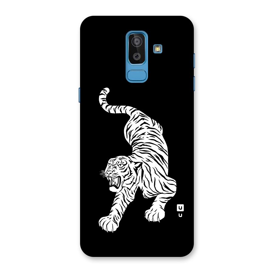 Bengal Tiger Stencil Art Back Case for Galaxy On8 (2018)