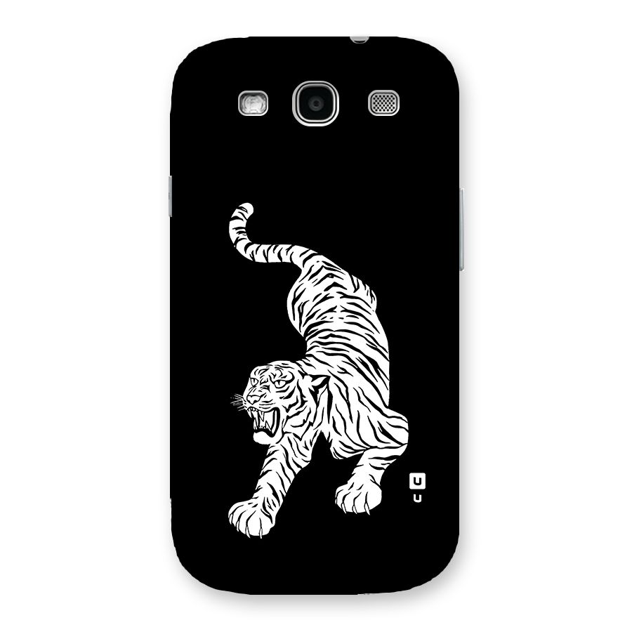 Bengal Tiger Stencil Art Back Case for Galaxy S3
