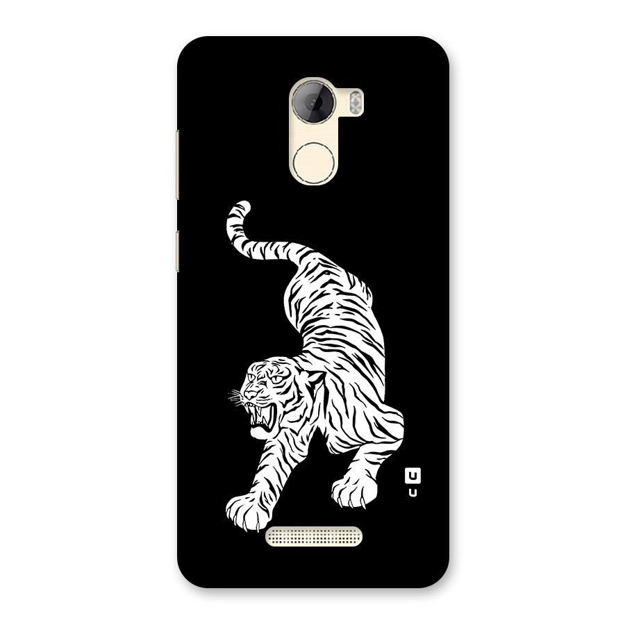 Bengal Tiger Stencil Art Back Case for Gionee A1 LIte