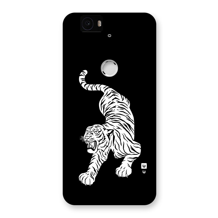 Bengal Tiger Stencil Art Back Case for Google Nexus-6P