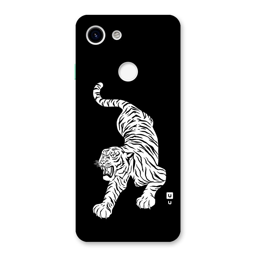 Bengal Tiger Stencil Art Back Case for Google Pixel 3
