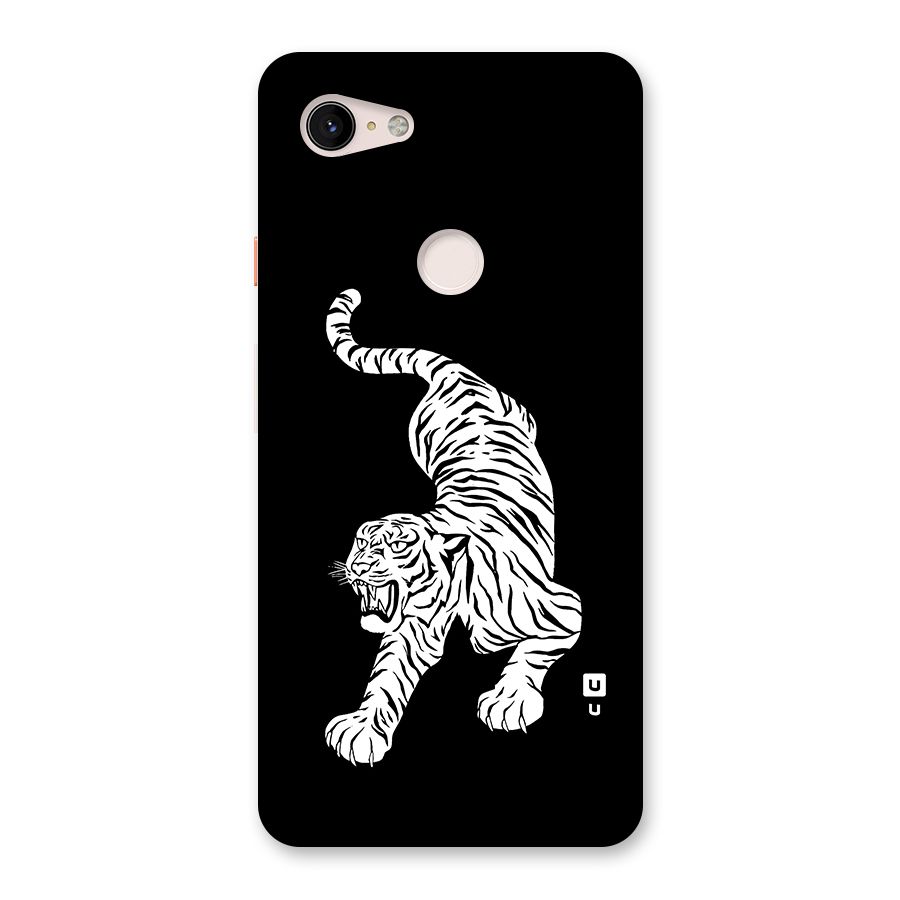 Bengal Tiger Stencil Art Back Case for Google Pixel 3 XL
