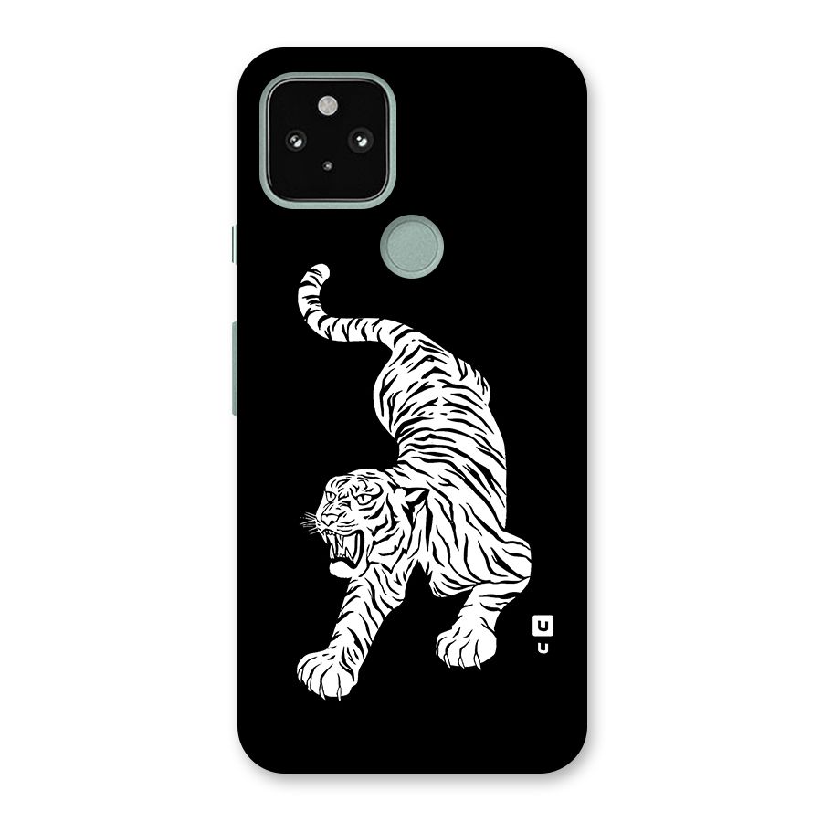 Bengal Tiger Stencil Art Back Case for Google Pixel 5