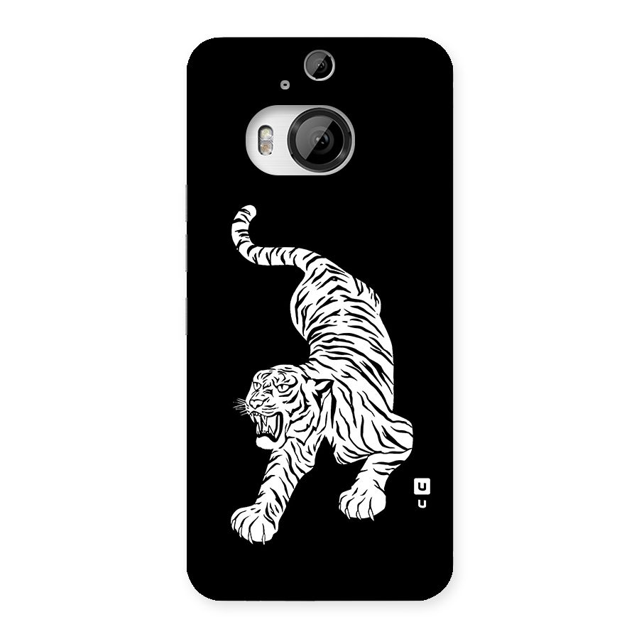 Bengal Tiger Stencil Art Back Case for HTC One M9 Plus