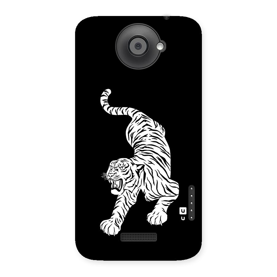 Bengal Tiger Stencil Art Back Case for HTC One X