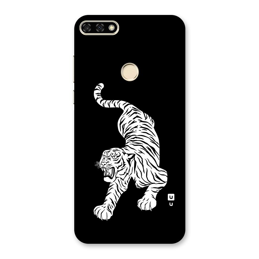 Bengal Tiger Stencil Art Back Case for Honor 7A