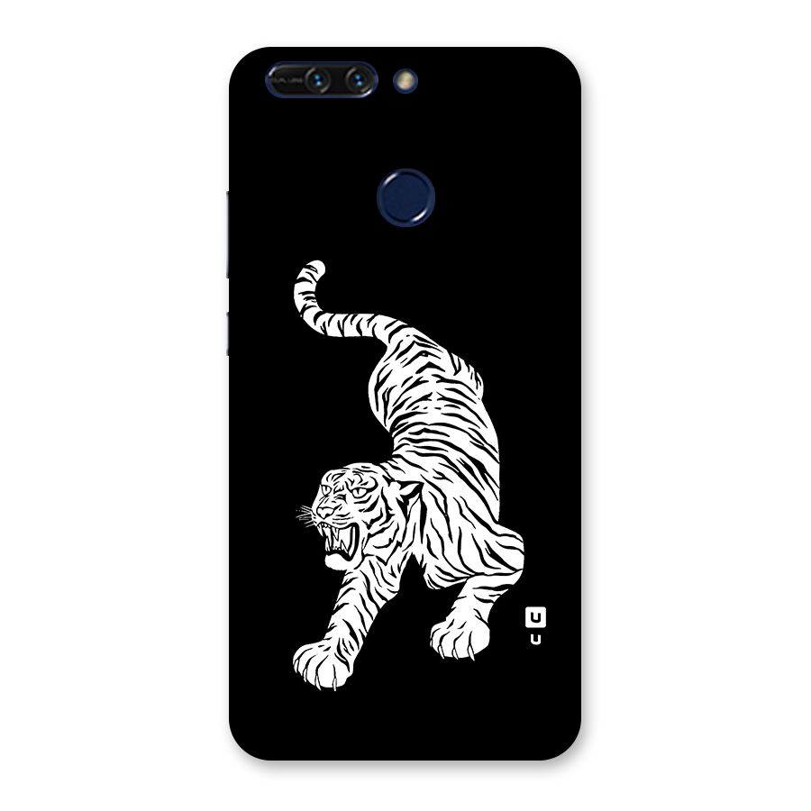 Bengal Tiger Stencil Art Back Case for Honor 8 Pro