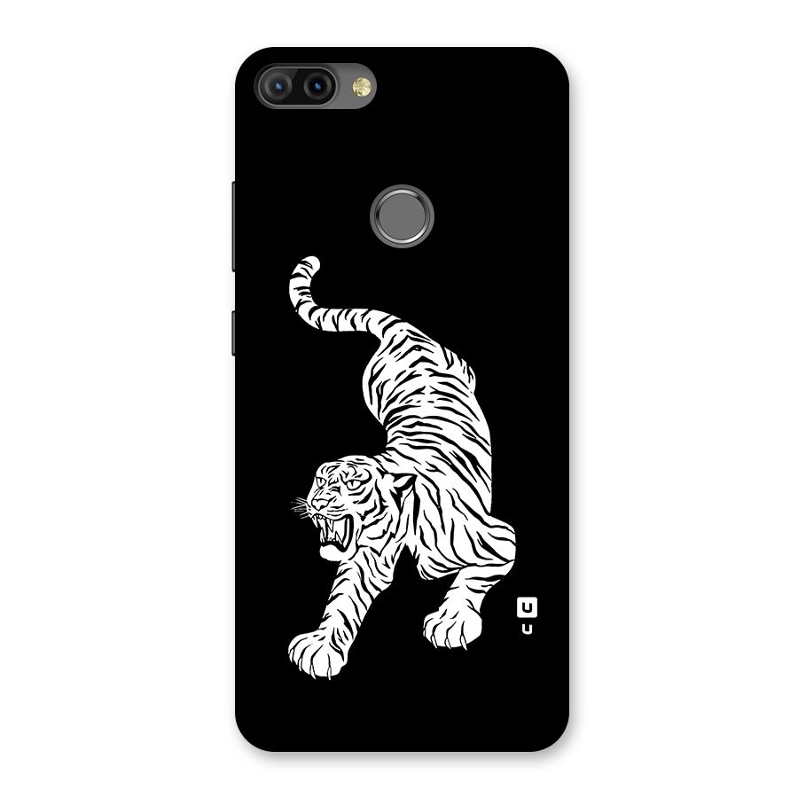 Bengal Tiger Stencil Art Back Case for Infinix Hot 6 Pro