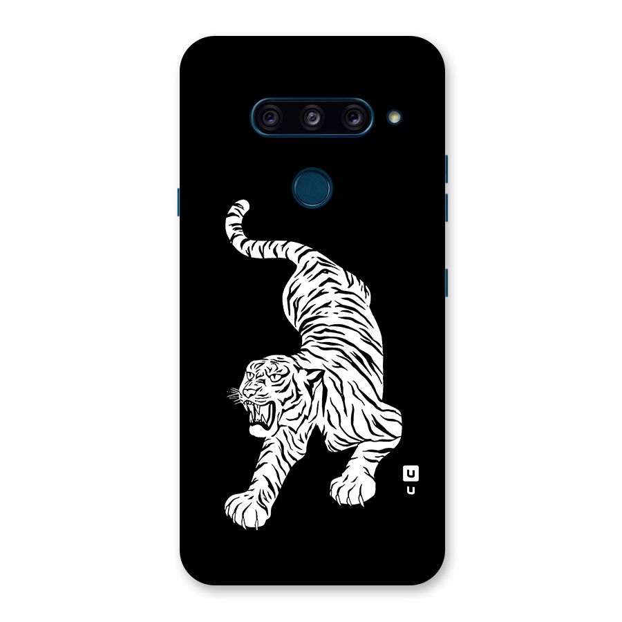 Bengal Tiger Stencil Art Back Case for LG  V40 ThinQ