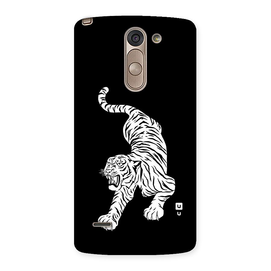 Bengal Tiger Stencil Art Back Case for LG G3 Stylus