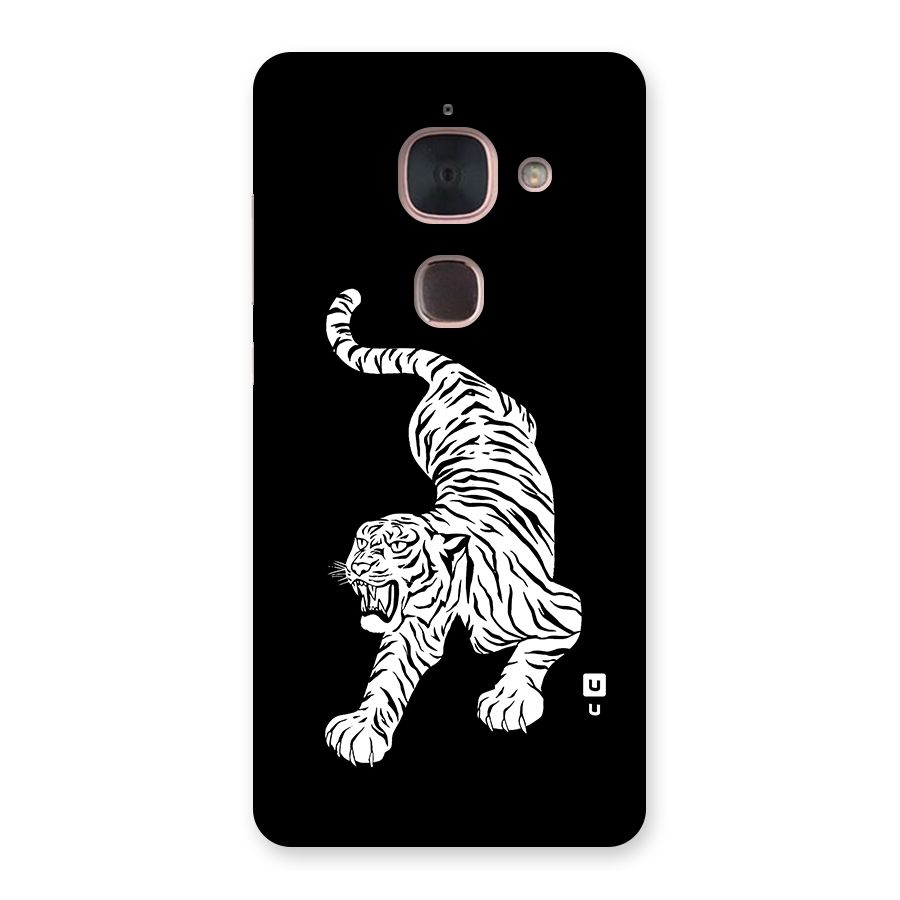 Bengal Tiger Stencil Art Back Case for Le Max 2