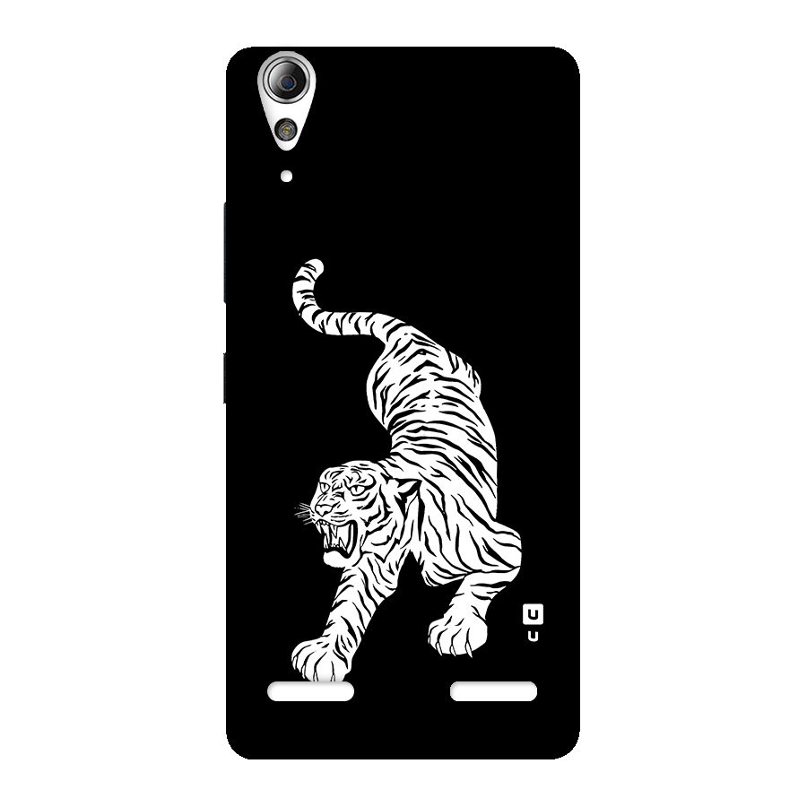 Bengal Tiger Stencil Art Back Case for Lenovo A6000
