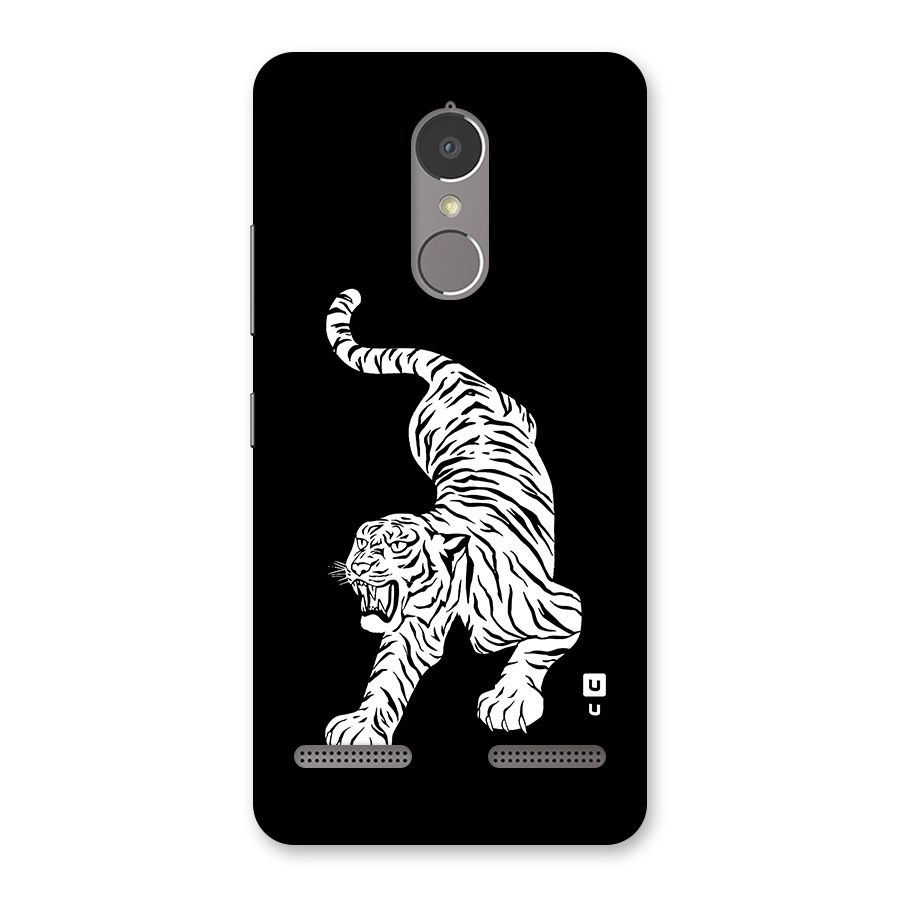 Bengal Tiger Stencil Art Back Case for Lenovo K6