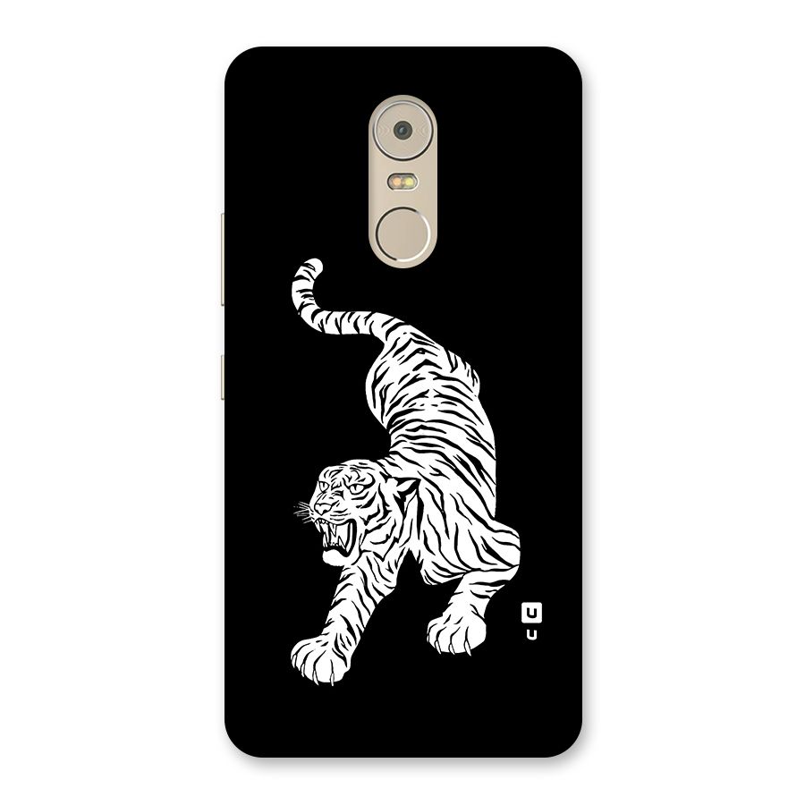 Bengal Tiger Stencil Art Back Case for Lenovo K6 Note