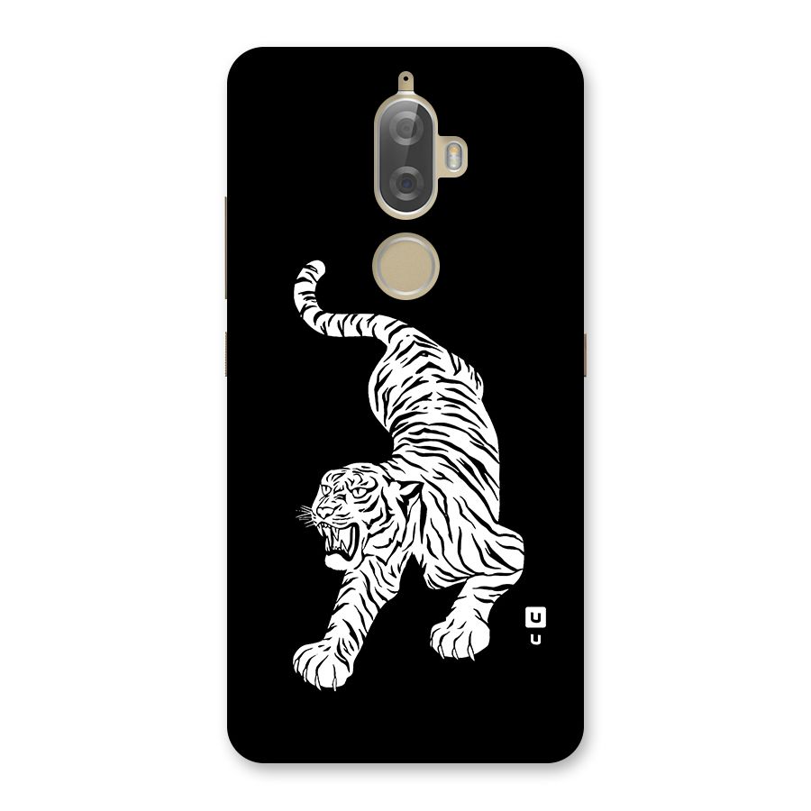 Bengal Tiger Stencil Art Back Case for Lenovo K8 Plus