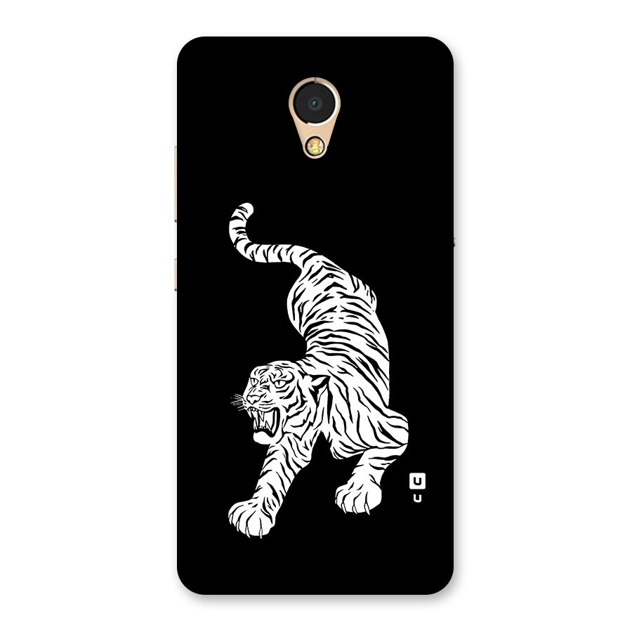 Bengal Tiger Stencil Art Back Case for Lenovo P2