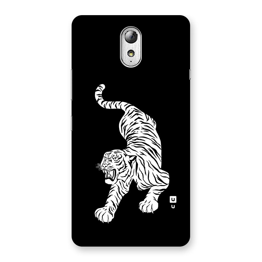 Bengal Tiger Stencil Art Back Case for Lenovo Vibe P1M