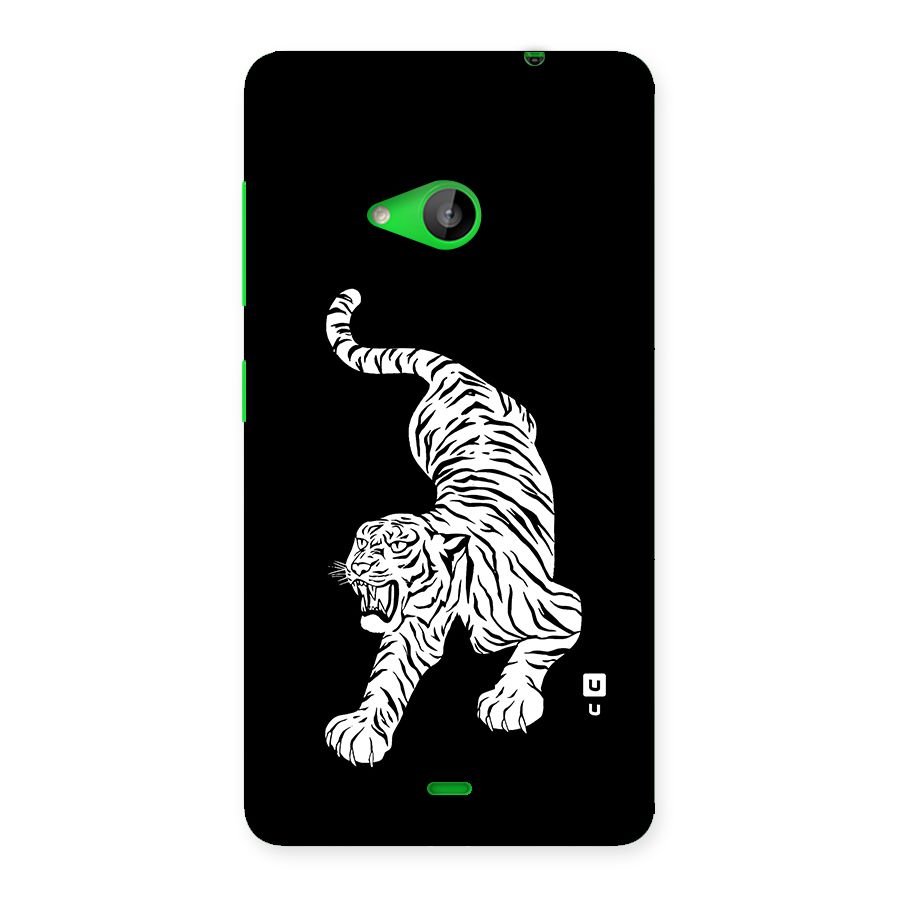 Bengal Tiger Stencil Art Back Case for Lumia 535