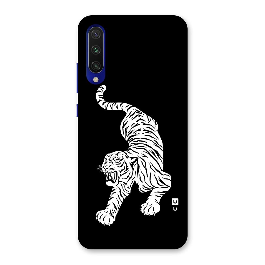 Bengal Tiger Stencil Art Back Case for Mi A3