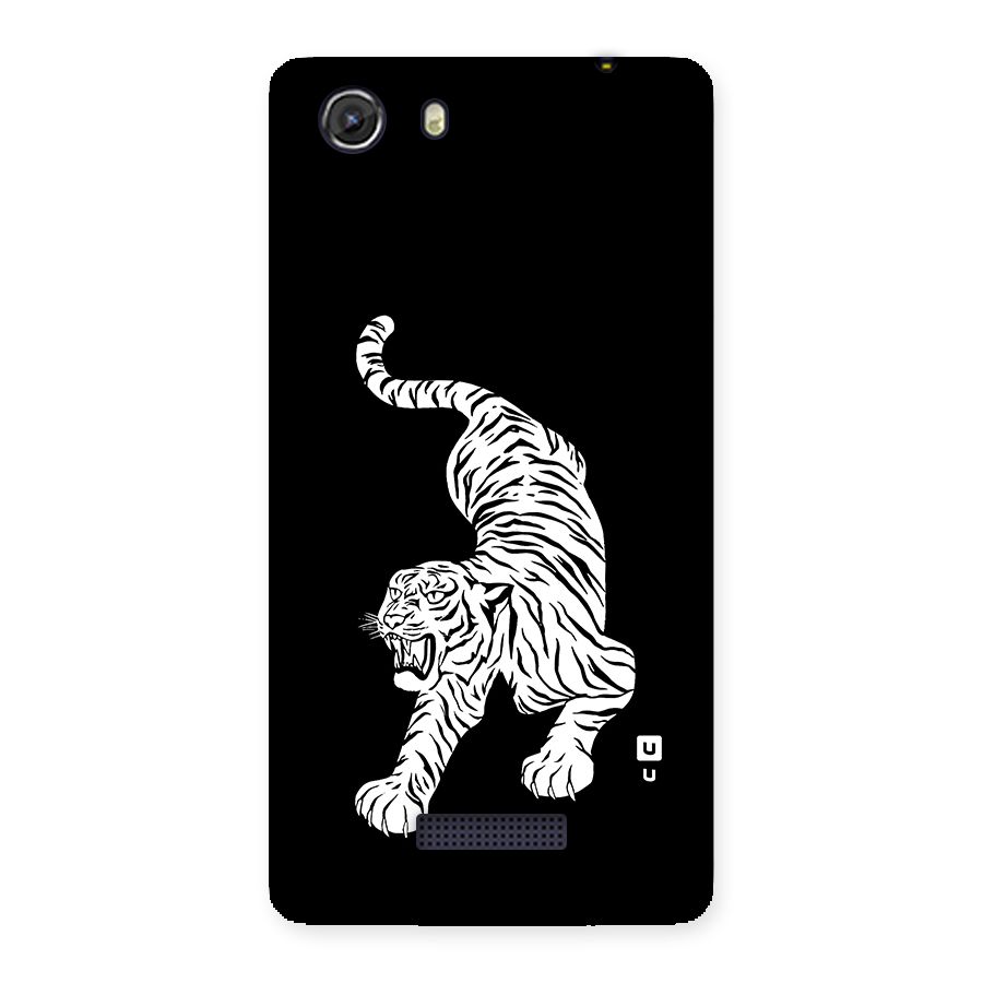 Bengal Tiger Stencil Art Back Case for Micromax Unite 3