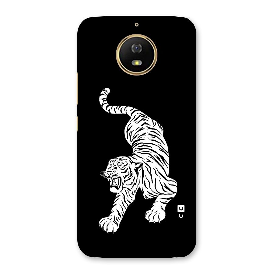 Bengal Tiger Stencil Art Back Case for Moto G5s