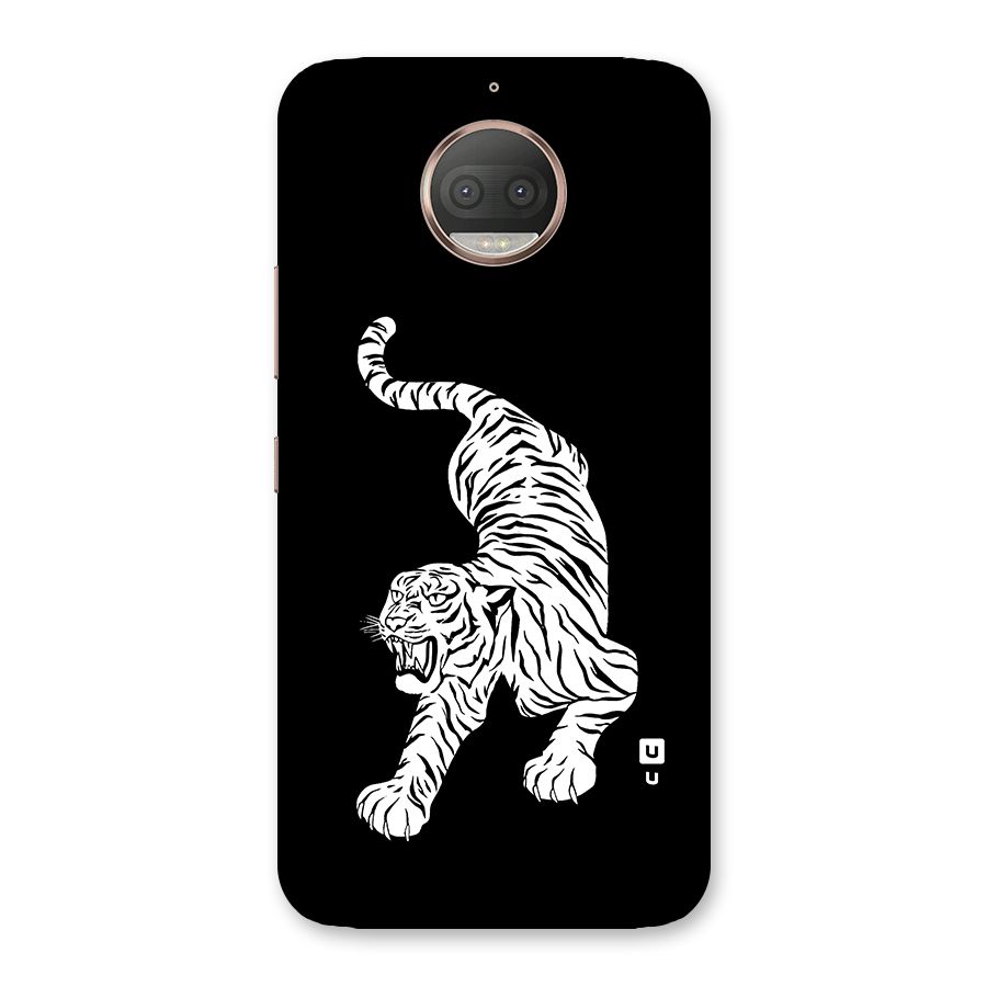 Bengal Tiger Stencil Art Back Case for Moto G5s Plus
