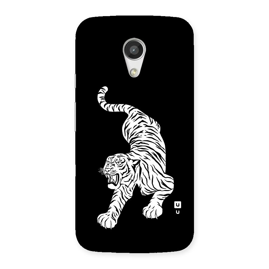 Bengal Tiger Stencil Art Back Case for Moto G 2nd Gen