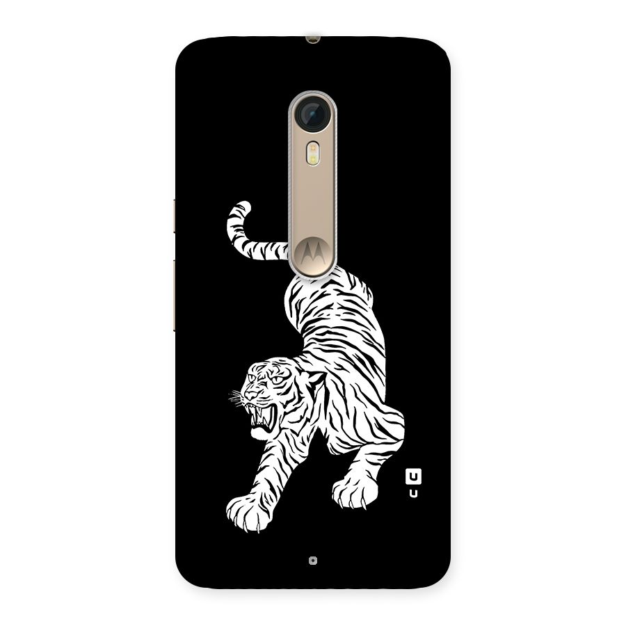 Bengal Tiger Stencil Art Back Case for Motorola Moto X Style