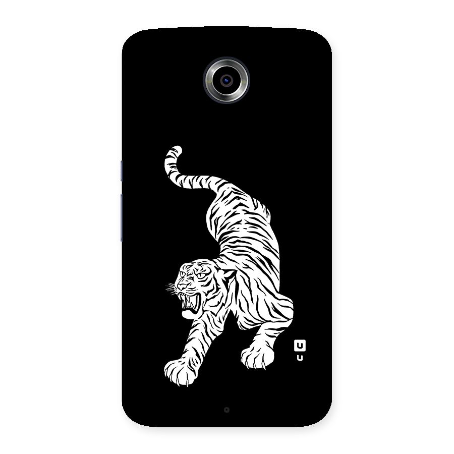Bengal Tiger Stencil Art Back Case for Nexsus 6