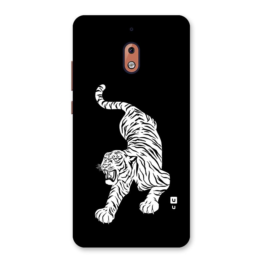 Bengal Tiger Stencil Art Back Case for Nokia 2.1