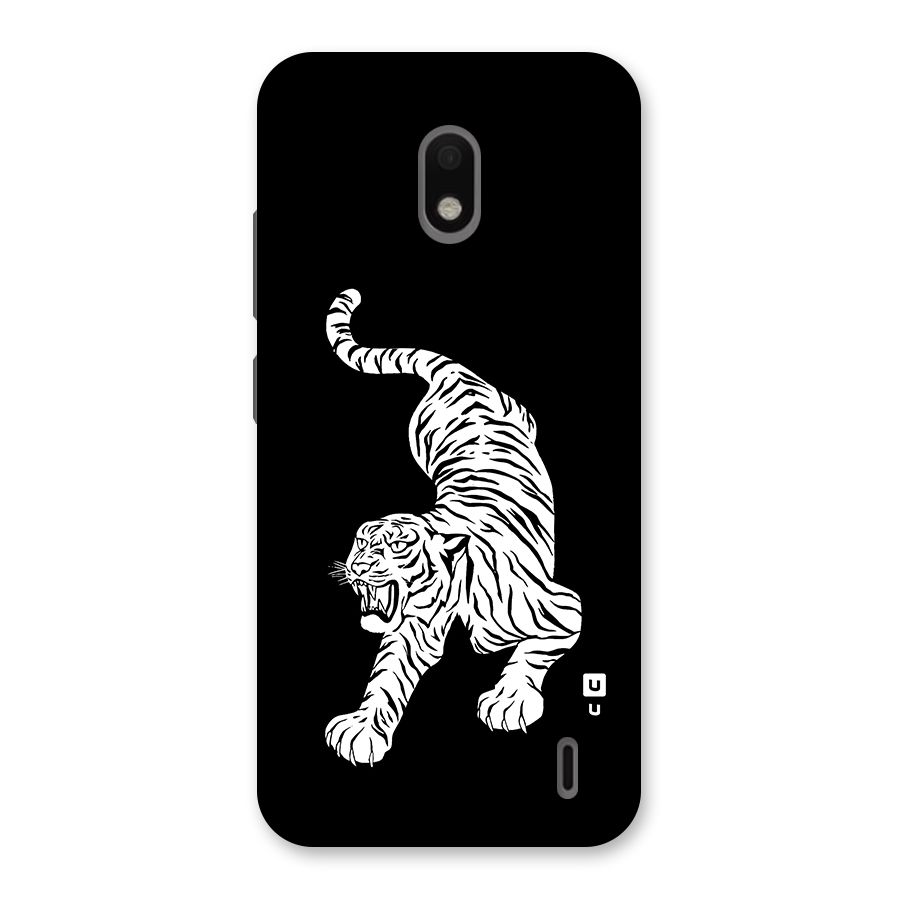 Bengal Tiger Stencil Art Back Case for Nokia 2.2