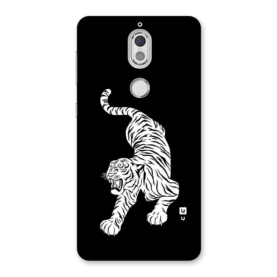 Bengal Tiger Stencil Art Back Case for Nokia 7