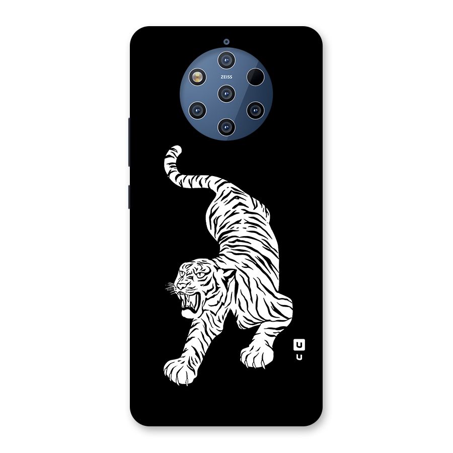 Bengal Tiger Stencil Art Back Case for Nokia 9 PureView