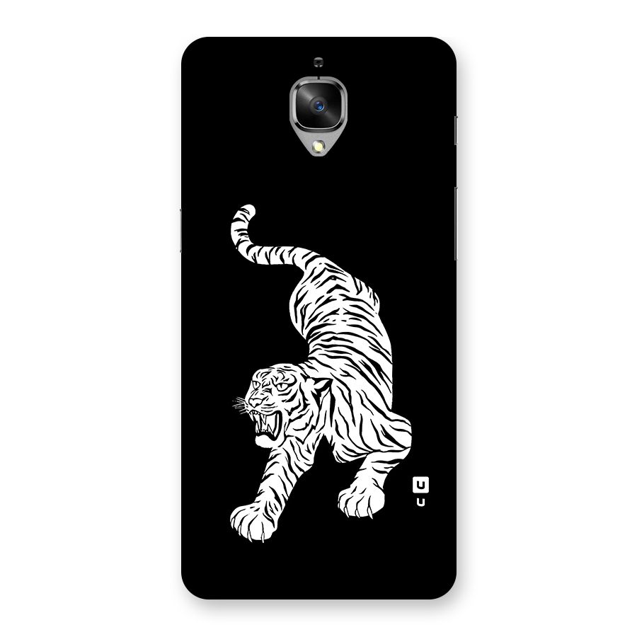 Bengal Tiger Stencil Art Back Case for OnePlus 3