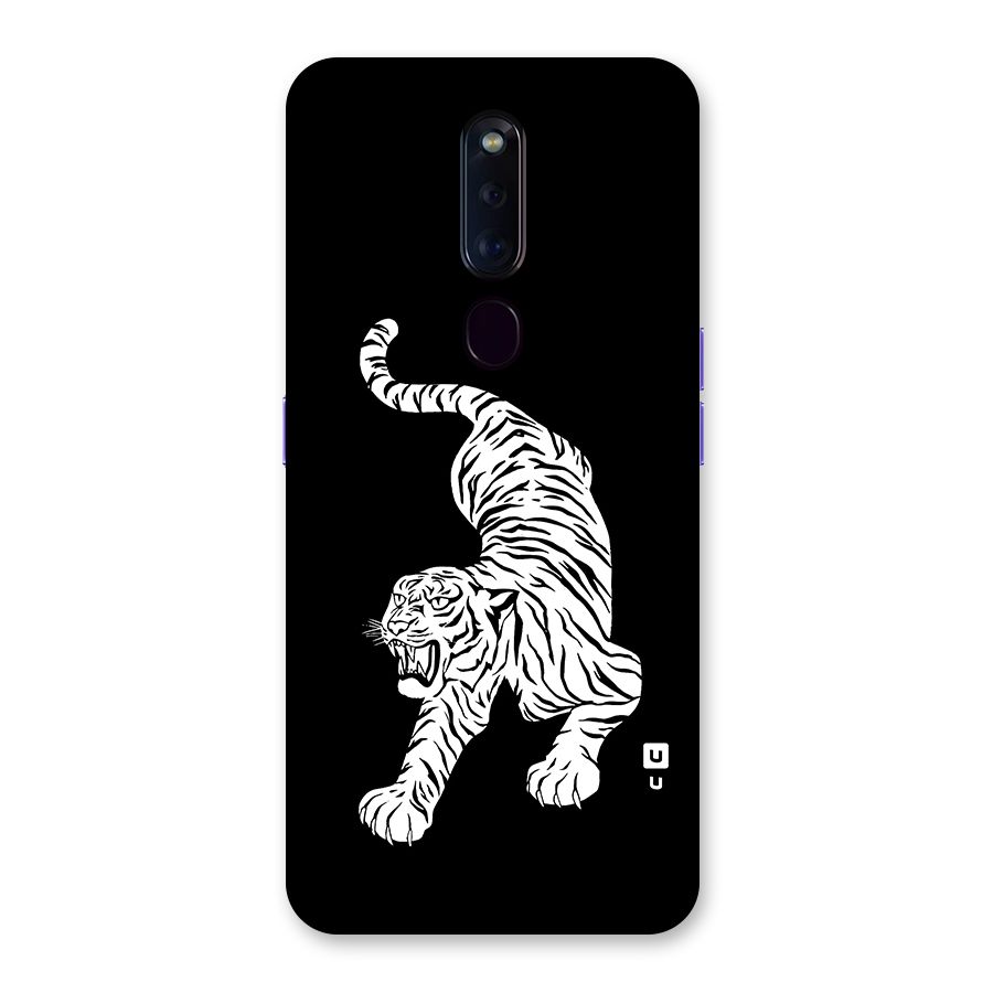 Bengal Tiger Stencil Art Back Case for Oppo F11 Pro