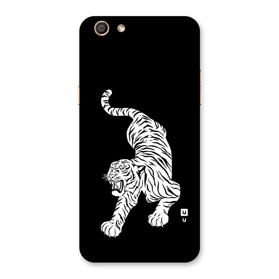Bengal Tiger Stencil Art Back Case for Oppo F3