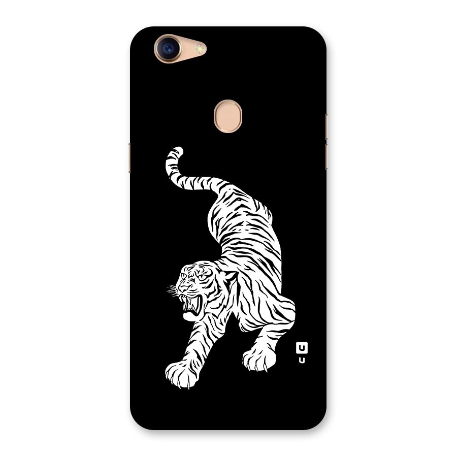 Bengal Tiger Stencil Art Back Case for Oppo F5