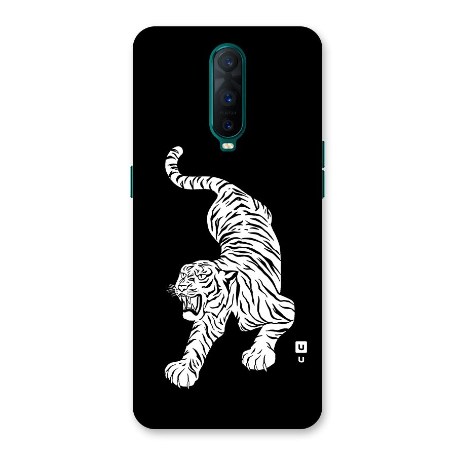 Bengal Tiger Stencil Art Back Case for Oppo R17 Pro