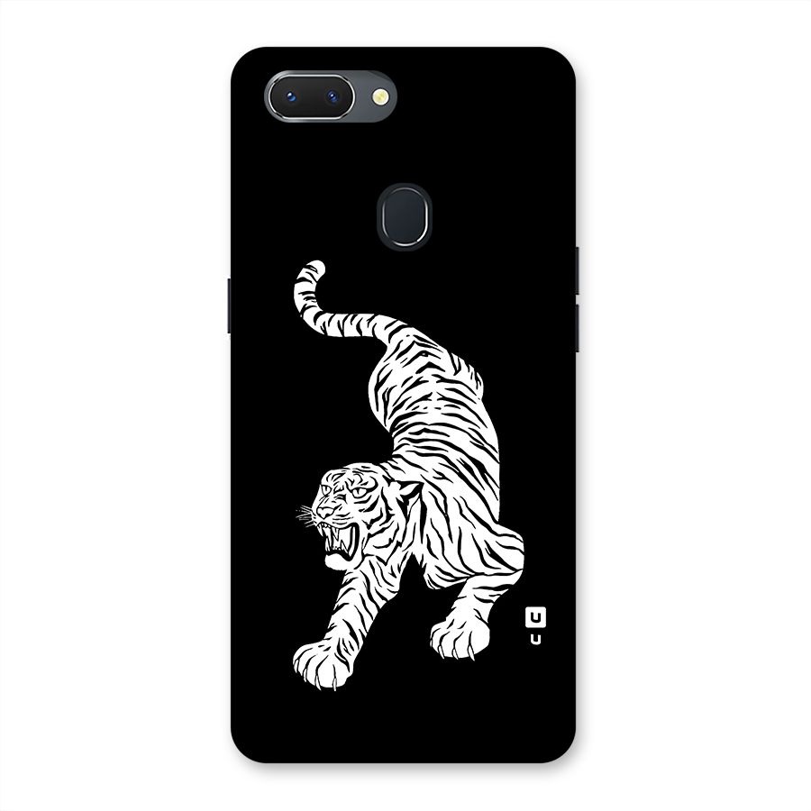 Bengal Tiger Stencil Art Back Case for Oppo Realme 2