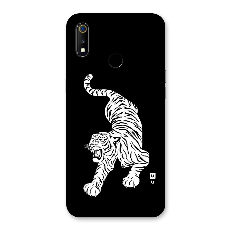 Bengal Tiger Stencil Art Back Case for Realme 3