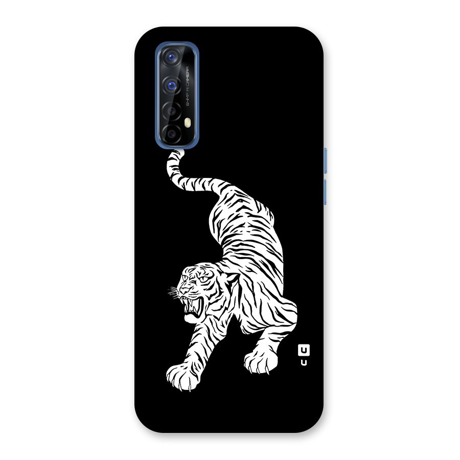Bengal Tiger Stencil Art Back Case for Realme 7