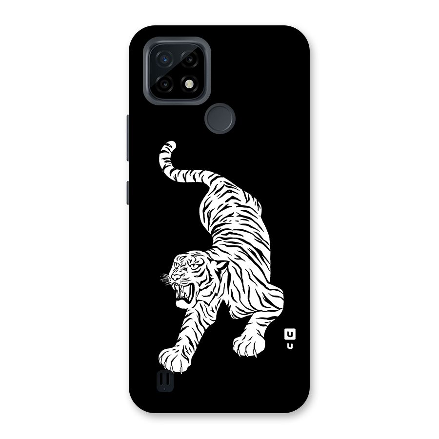 Bengal Tiger Stencil Art Back Case for Realme C21
