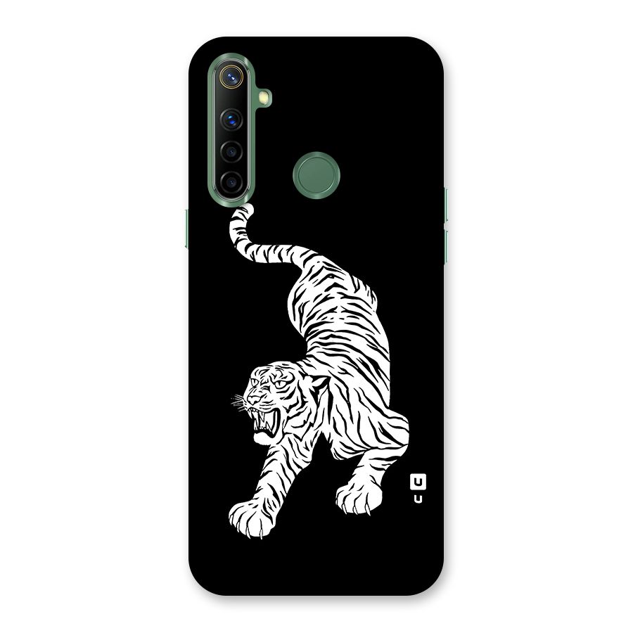 Bengal Tiger Stencil Art Back Case for Realme Narzo 10