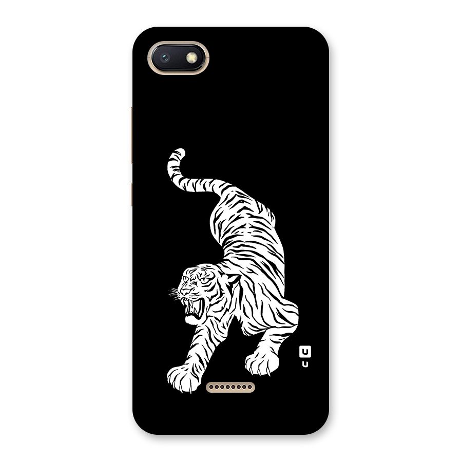 Bengal Tiger Stencil Art Back Case for Redmi 6A