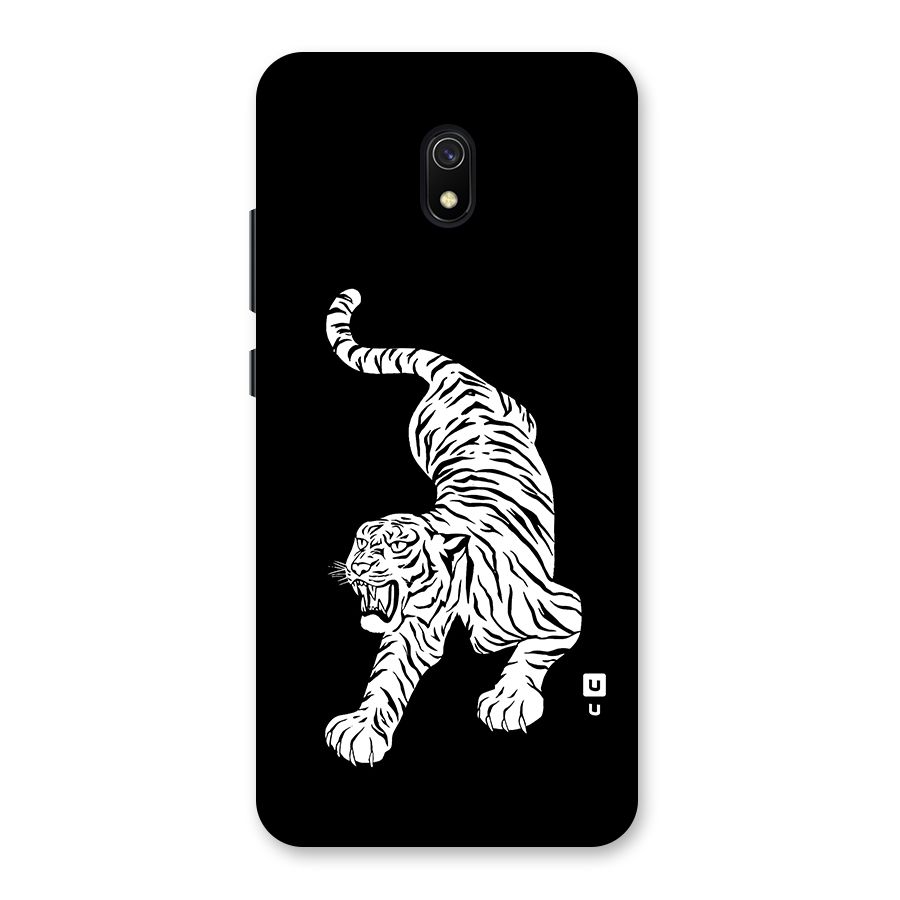 Bengal Tiger Stencil Art Back Case for Redmi 8A