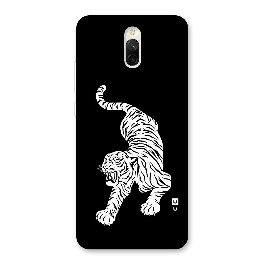 Bengal Tiger Stencil Art Back Case for Redmi 8A Dual