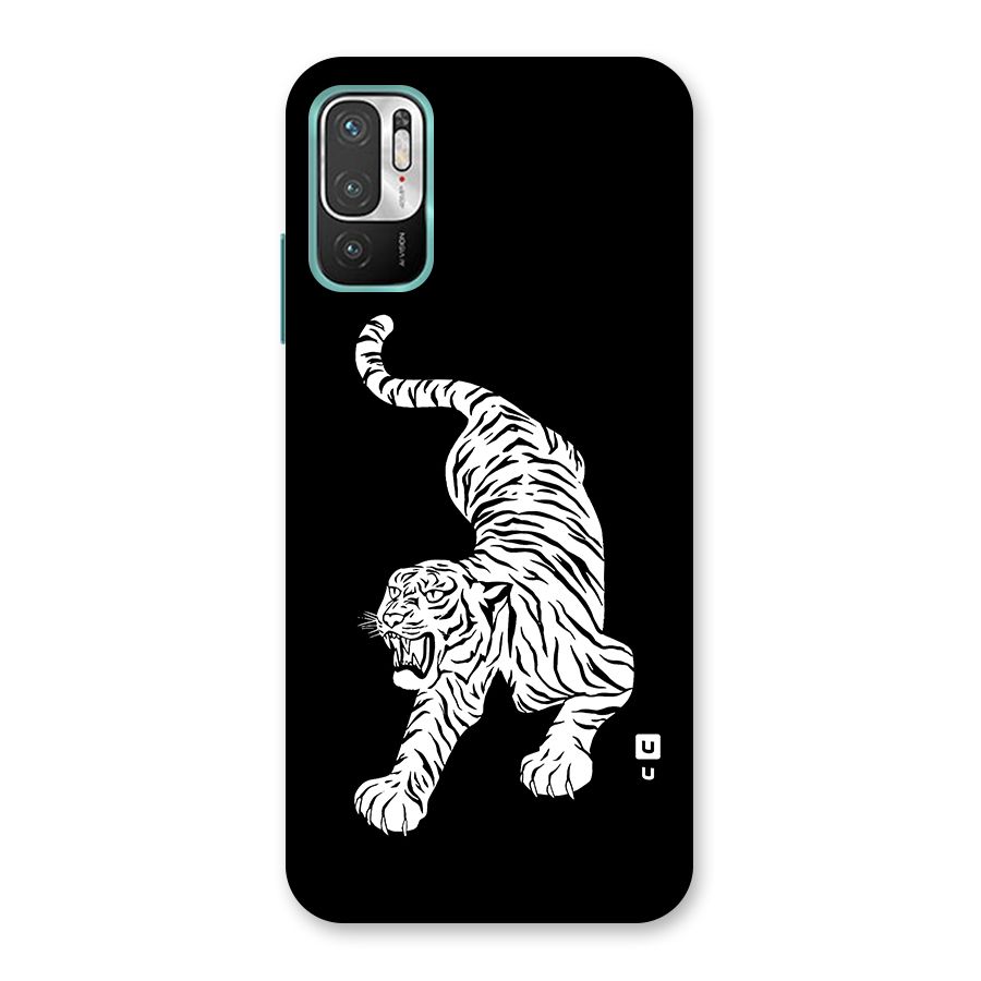 Bengal Tiger Stencil Art Back Case for Redmi Note 10T 5G